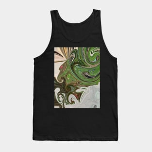 Abstract Marbling Tank Top